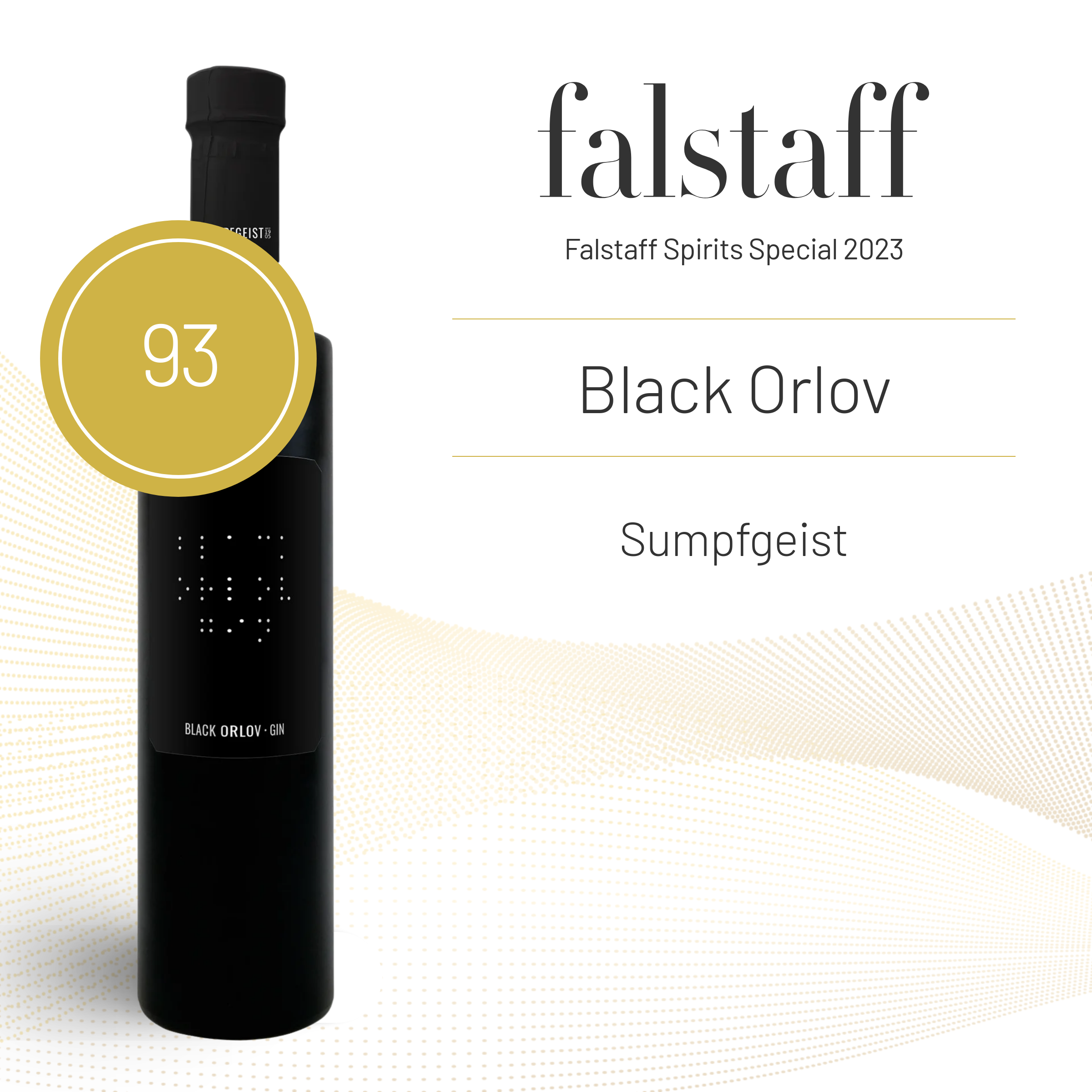 BLACK ORLOV GIN 0,5 Liter